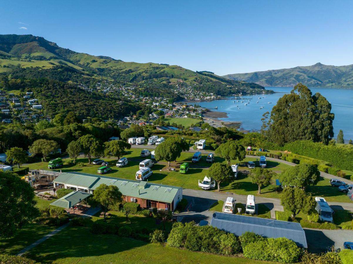 Akaroa Top 10 Holiday Park Kültér fotó